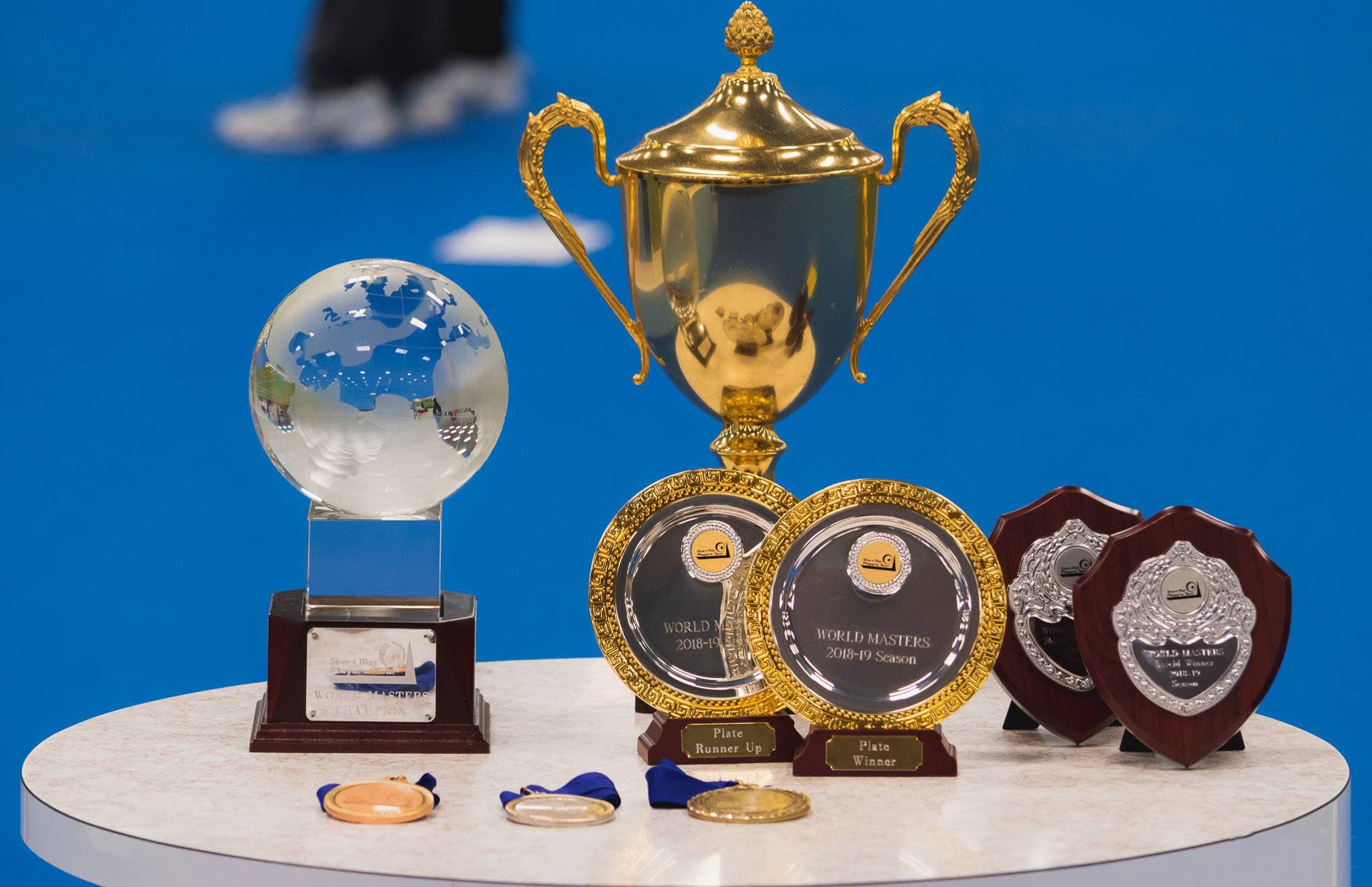 Andrew Leckey wins the 2026 World Masters
